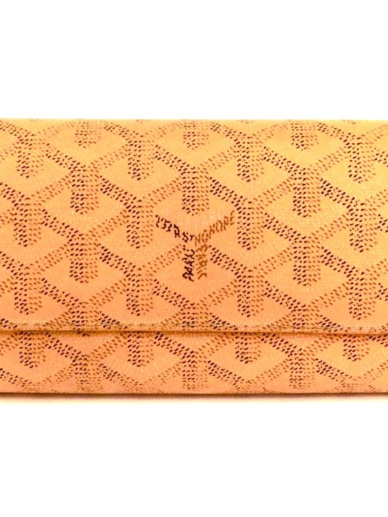 Goyard Handbags - Goyard—Authentic Varenne leather wallet, yellow